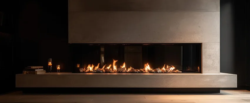 Gas Fireplace Ember Bed Design Services in Greenbelt, Maryland