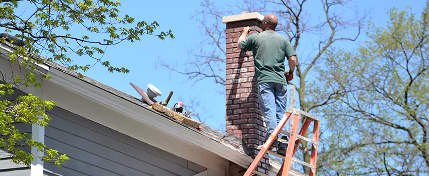 Vinyl and PVC Chimney Flashing Installation in Greenbelt, MD