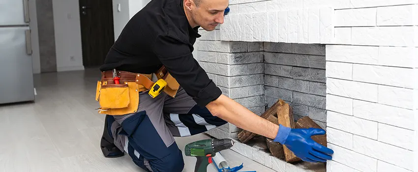 Fireplace Damaged Damper Frame Repair Services in Greenbelt, Maryland