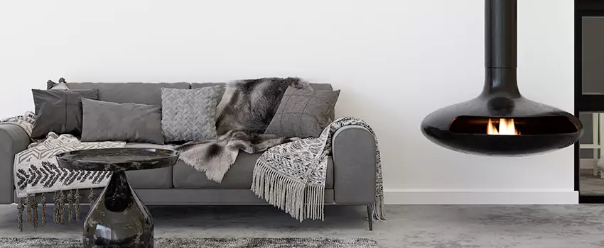 Circular Hanging Fireplace Installation Services in Greenbelt, MD