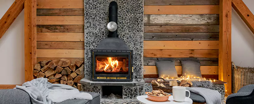 Thelin Hearth Products Direct Vent Gas Stove Fireplace Inspection in Greenbelt, Maryland